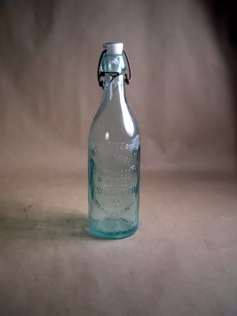 BEER BOTTLE  Fred Wuterich Bottler Meriden Ct. / The Henry Elias Brewing Co.