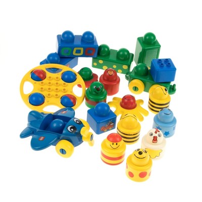 Duplo 1x Lego Duplo Outil Auto Cabriolet Bleu B-Ware Abgenutzt Sans Valve 85353c02pb01 