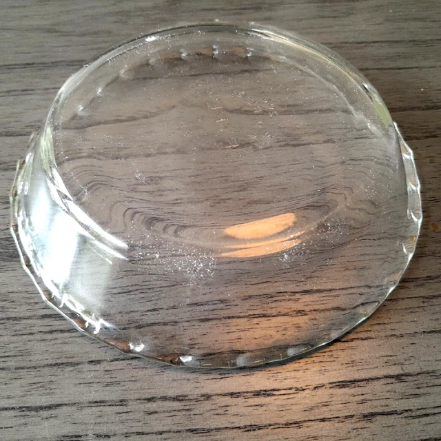 VINTAGE PYREX 206 Fluted Glass Tart/Pie Plate 6 inch, Older Trademark