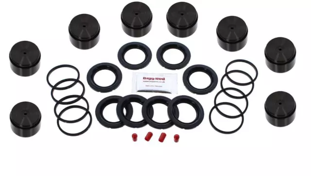 Vorne L & R Bremssattel Umbau Reparatur Set + Kolben für VW Touareg 2010-2018