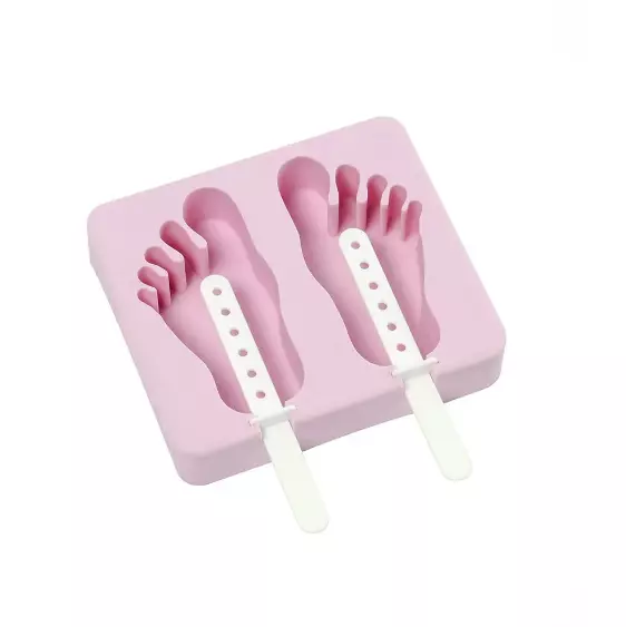 Eddingtons Funny Feet Lolly Mould - Set Of 2 - Make Your Own Ice Pops