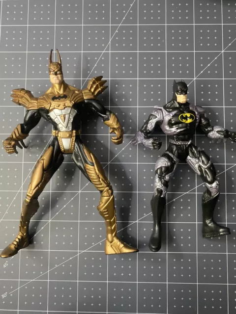 Batman Legends Of The Dark Knight 1997 Kenner Lot Spline Batman Dive Claw Robin