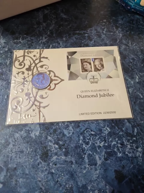 Queen Elizabeth II Diamond Jubilee Coin And Stamp Limited Edition