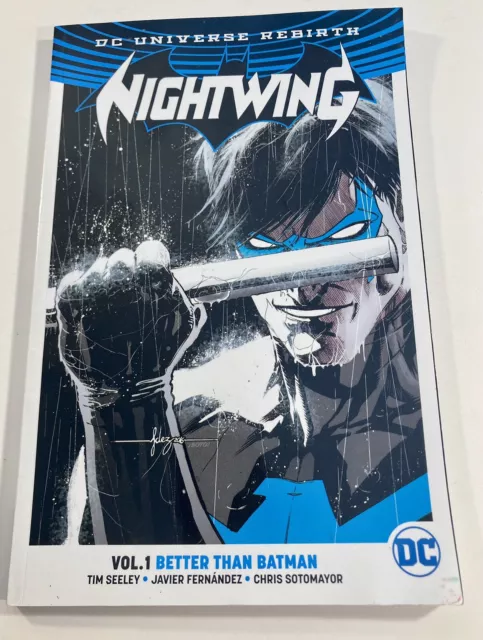 Nightwing Vol. 1: Better Than Batman (Rebirth) - Paperback By Seeley, Tim - GOOD