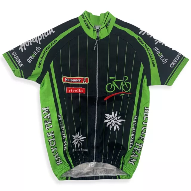 Max Hürzeler Radtrikot Gr. S BW 45cm Team Jordi Fahrrad Bike Shirt IY0