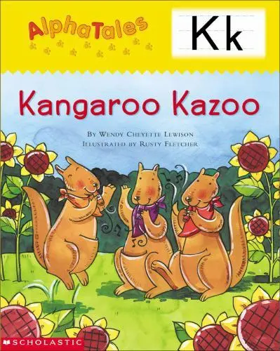 AlphaTales; Letter K: Kangaroo- 0439165342, Wendy Cheyette Lewis, paperback, new