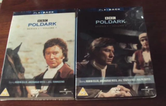 Poldark : Series 1 Volume 1 Robin Ellis  New Sealed Bbc   Region 2 Dvd