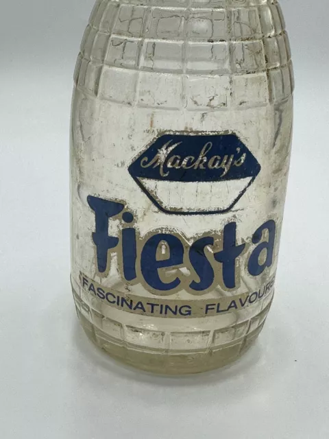 Mackay's FIESTA Ceramic Label Pyro Crown Seal Bottle Perth WA 2