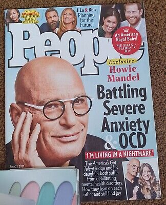 People Magazine June 21st 2021 Howie Mandel Jennifer Lopez Ben Affleck