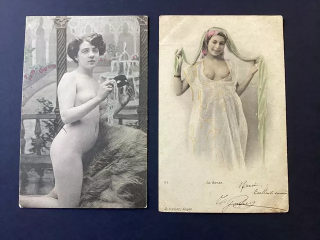 CPA Femme Nue