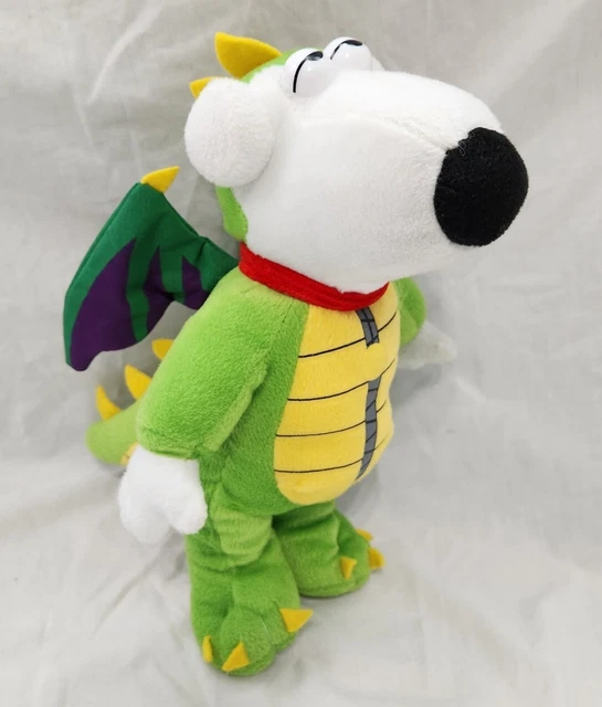 FAMILY GUY BRIAN THE DOG IN DRAGON COSTUME 13" Plush 2011 STUFFED