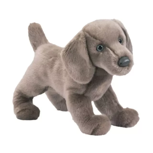 Weimaraner Kuscheltier Hund  "Cassie" Plüsch Jagdhund Plüschtier Stofftier 35 cm