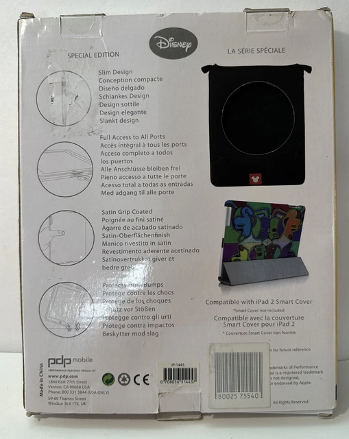 I pad 2 Smart Cover Disney Plus Protective Sleeve (Never Used) 3