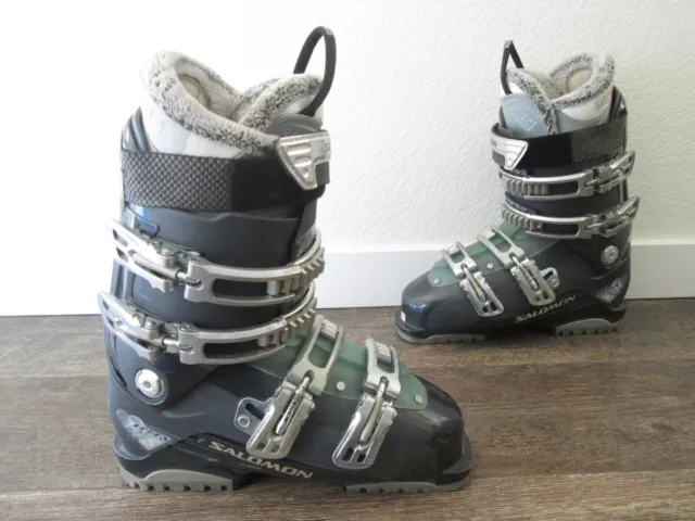 WOMEN’S SALOMON IRONY 8 Ski Boots Size sz. 25 $55.00 - PicClick