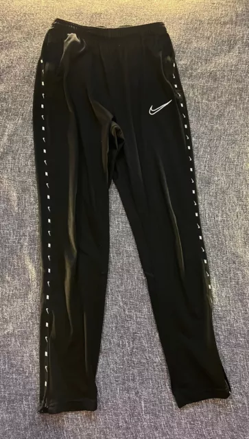 Nike Leggings Bottoms Uk 8 Womens Ladies Pants Running Fitness Gym Black Run Fun