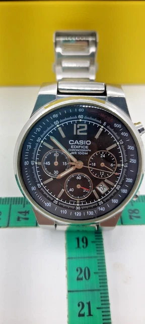 CASIO EDIFICE WATCH Casio 2711 Ef 500 Japan Moviment Perfettamente