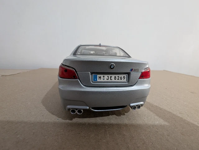 maisto bmw m5 silver