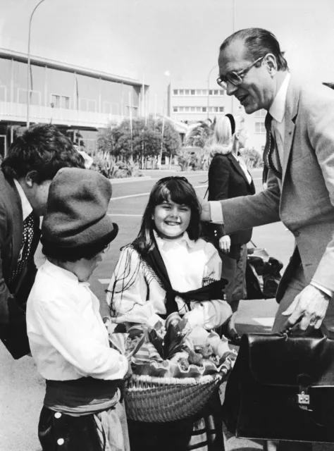 Jacques CHIRAC – Campagne électorale de 1981 – Photo argentique d’époque GF