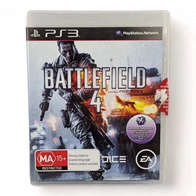 Battlefield 4 PLAYSTATION 3 (PS3) Game Excellent Condition Tested