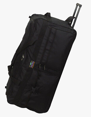 Large 42" Rolling Wheeled Duffel Bag Luggage Jumbo Over Sized Travel Duffle 5799