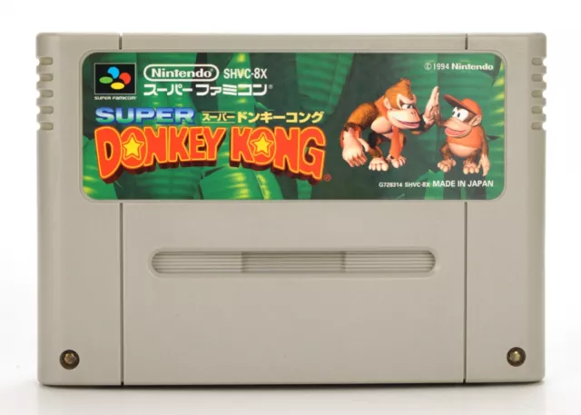 Nintendo Super Famicom SFC NTSC-J "Super Donkey Kong" AKZ