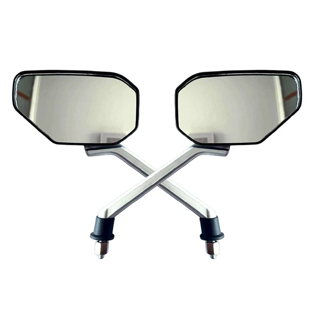 FUNCTIONAL AND STYLISH Convex Rearview Mirror for E Bikes with For M8