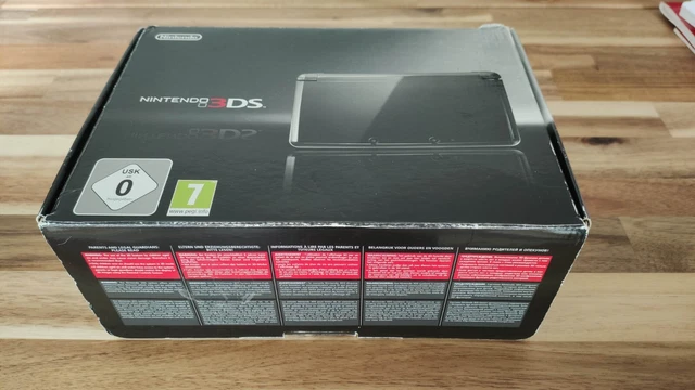 Boîte vide Nintendo 3ds noire