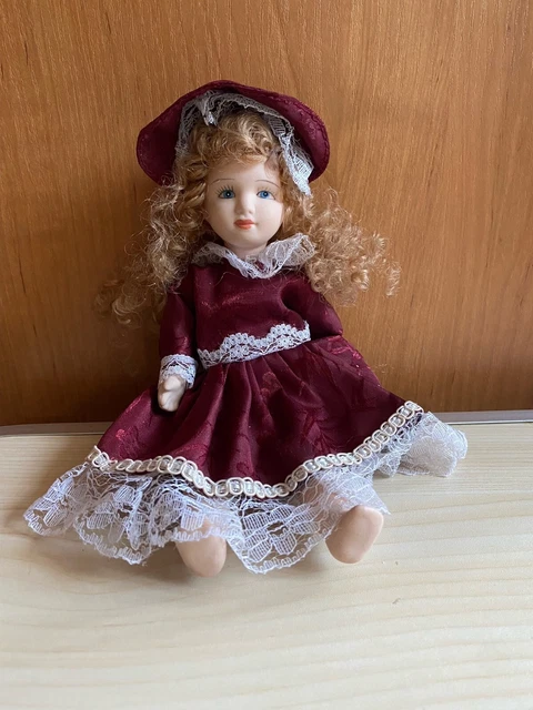 Vintage porcelain doll