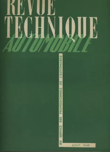(C2)Revue Technique Automobile Talbot (1948)