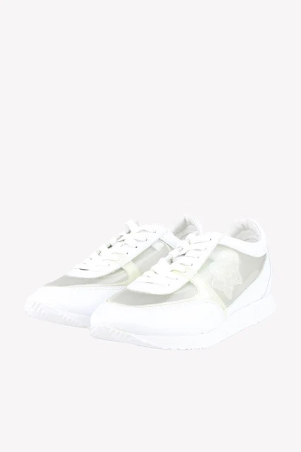 Furla Chaussures Baskets Femmes Eu 37 Blanc Décontractées Sport de Cuir