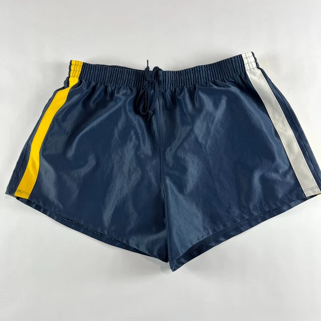 ISC RUGBY LEAGUE/UNION 3" Blue Cowboys Colours Footy Gym Shorts Mens XL