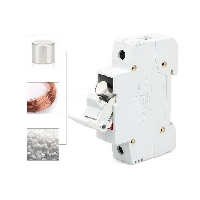 Assurance Support Base / Socle 500V din Rail Rechange Flammhemmendes Boîtier