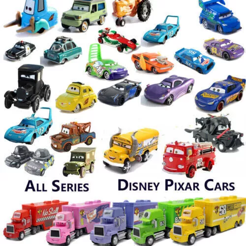 Disney Pixar Cars Lot Lightning McQueen 1:55 Diecast Model Car Toys Guido