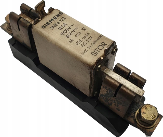 inserto fusibile con portafusibile SIEMENS 3NE4 125A /#8 R0AT 4152