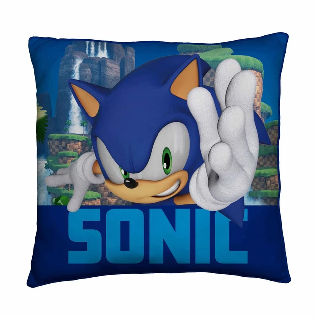 Sonic the Hedgehog Si Muove Cuscino Pieno Giocatori 2-in-1 Disegni