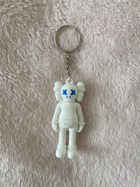 /!/ FAN MADE /!/ KAWS COMPANION WHITE porte-clé keychain Medicom Toy TOKYO