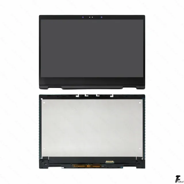 FHD LCD Touchscreen Digitizer Display + Rahmen für HP Envy X360 13-ag0002ng