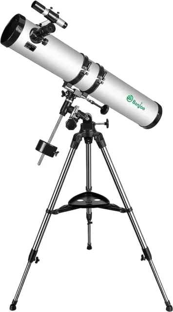 114EQ Telescope, 900mm Telescopes for Adults Astronomy with German Technology