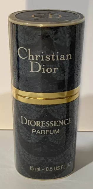 Vintage SEALED Christian Dior DIORESSENCE PARFUM .5 Fl Oz Perfume Made in France