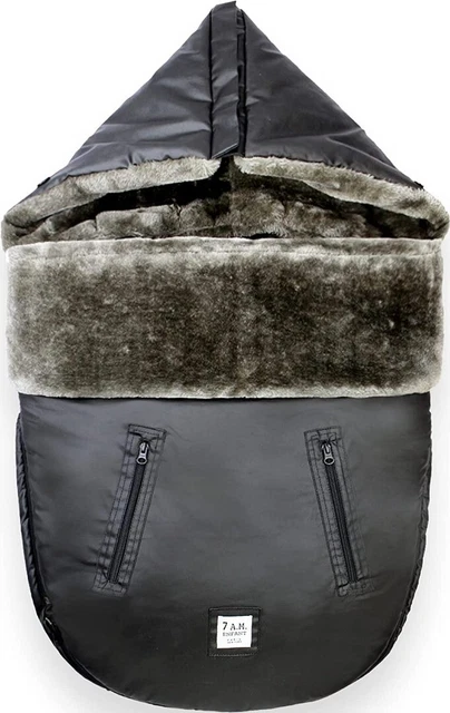 Cochecito, manguito de asiento de coche - Saco de dormir cálido para bebé y bebé - Bosque encerado