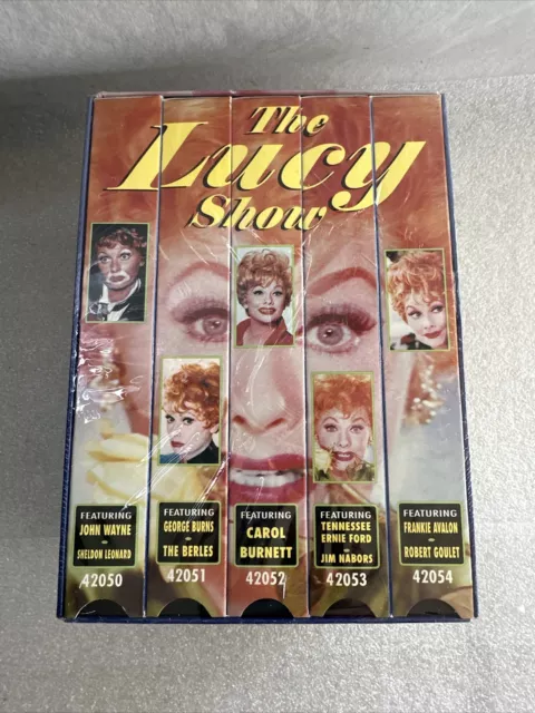 THE LUCY SHOW /5 Pack sealed, vintage VHS tape set 1998