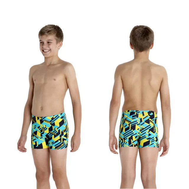 Speedo Badehose mit Beinansatz Aquashort Schwimmhose  Jungen