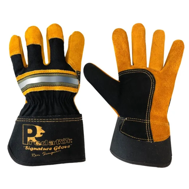 Rigger Gloves Heavy Duty Work Gloves Tiger Predator Strong Hand Protection