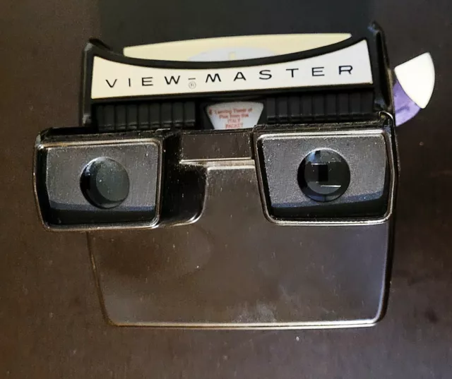 🎬Viewmaster Bakelit LED Viewer🎬Sawyer's Model F 🎬View-Master Set