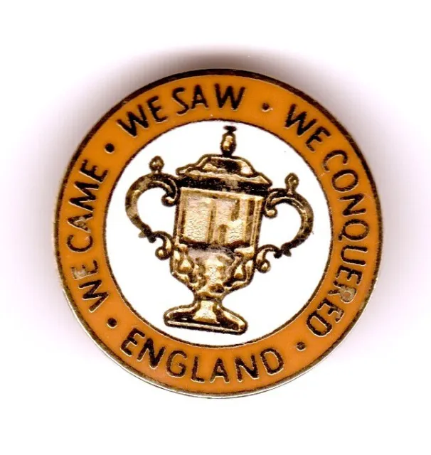 2003 England Rugby World Cup Winners badge 20mm diameter