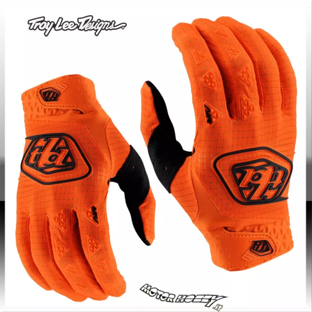 Guanto Cross Enduro Troy Lee Design Air Glove Orange