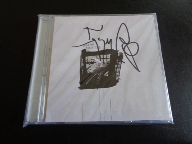 IGGY POP SIGNED Every Loser Folded Poster +Sealed Every Loser Cd