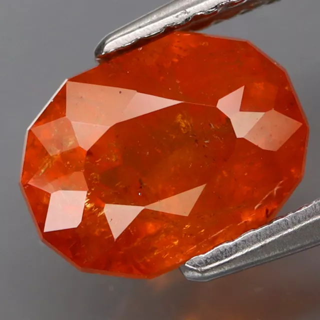 2.59Ct.Best Color&Full Fire! Natural Fanta Orange Namibian Spessartite Garnet