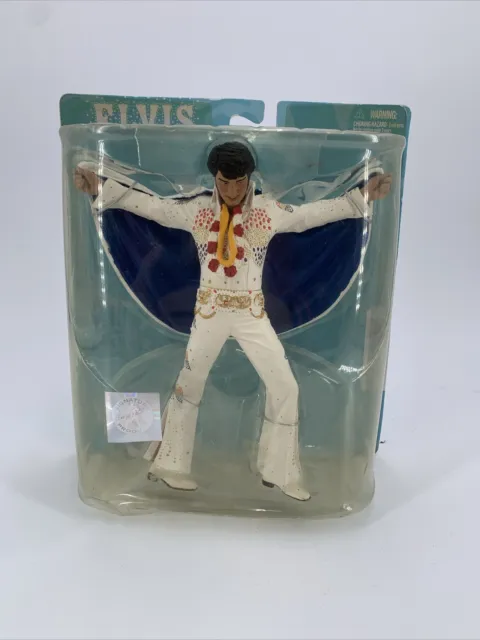 2008 McFarlane Toys Music Rock N Roll - The King - Aloha Elvis 7"  Action Figure