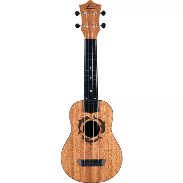 Oscar Schmidt Nature Series Dolphin 4-String Soprano Ukulele